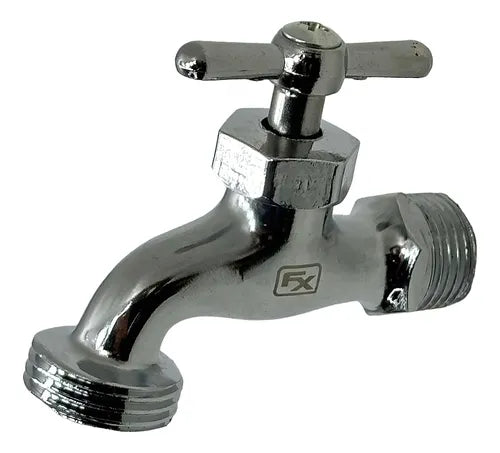 Llave De Chorro Faguax 100% Cromado 1/2